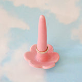 1/1 cloverceramics flower ring holder