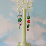 1/1 cloverceramics earring stands