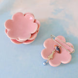 1/1 cloverceramics flower trinket dish