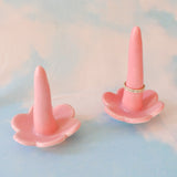 1/1 cloverceramics flower ring holder