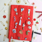 scarlet secrets fuzzy journal cover