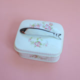 vintage sardine austrian trinket box