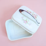 vintage sardine austrian trinket box