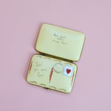 vintage postcard limoges trinket box