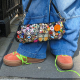 1/1 button bloom bag
