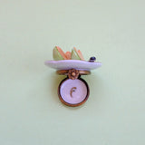 vintage melon plate limoges trinket box