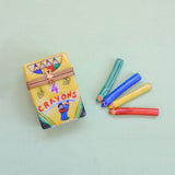 vintage crayons limoges trinket box