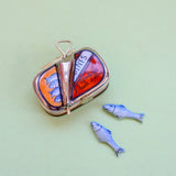 vintage sardine limoges trinket box