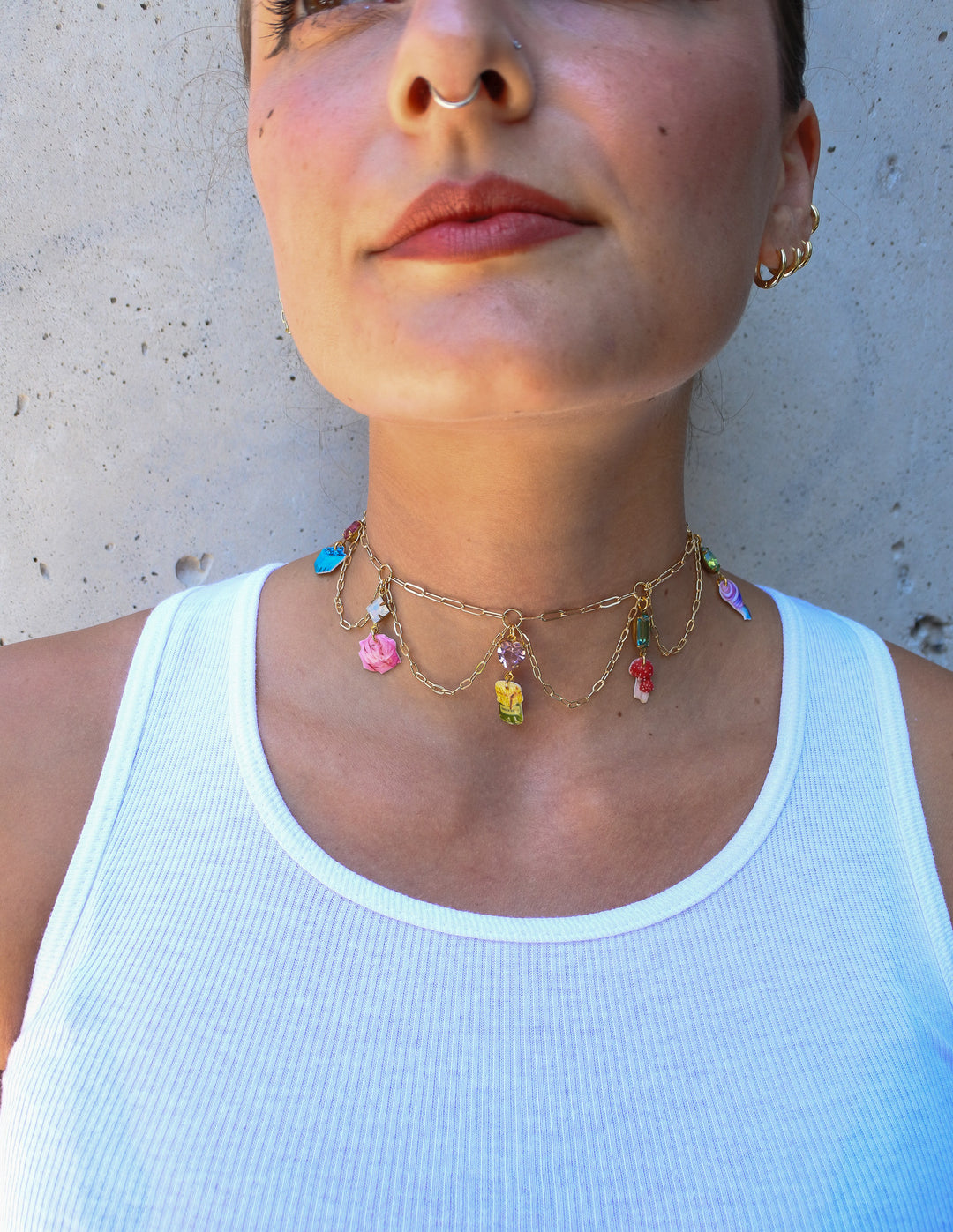 Charm Loop Loop De Loop Charmie Necklace - Pick Your Picto-Charms™ – Haricot Vert