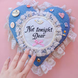 1/1 open for romance doorknob pillow sign - ceramicsalyssa x hv