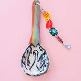 1/1 rainbow wishes spoon - ceramicsalyssa x hv