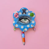 1/1 baby blue pin - ceramicsalyssa x hv