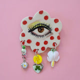 1/1 lucky ladybug pin - ceramicsalyssa x hv