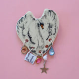 1/1 swooning swan pin - ceramicsalyssa x hv