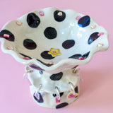1/1 dotted dreams trinket dish - ceramicsalyssa x hv