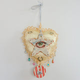 1/1 starry eyes wall hanging ornament - ceramicsalyssa x hv