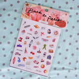 back to paris picto-stickers