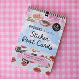pipsticks x hv collab - sticker post cards