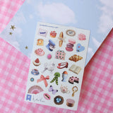 pipsticks x hv collab - scratch n' sniff sticker sheet