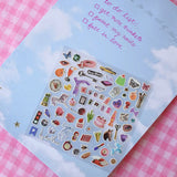 pipsticks x hv collab - pipstickers sticker sheet