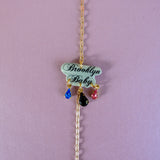 brooklyn baby laureate necklace