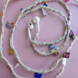 1/1 angel's wings corded earpods (usb-c) - brooklyn baby capsule