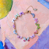 winged whispers choker necklace