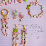 flutterfall long dangle set