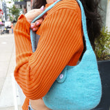 fuzzy feelings blank charmie bag