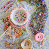 1/1 little treasures mini assemblage trinket box