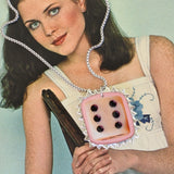 1/1 rolling the dice necklace - raw honey lover x hv