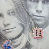 1/1 rolling the dice necklace - raw honey lover x hv