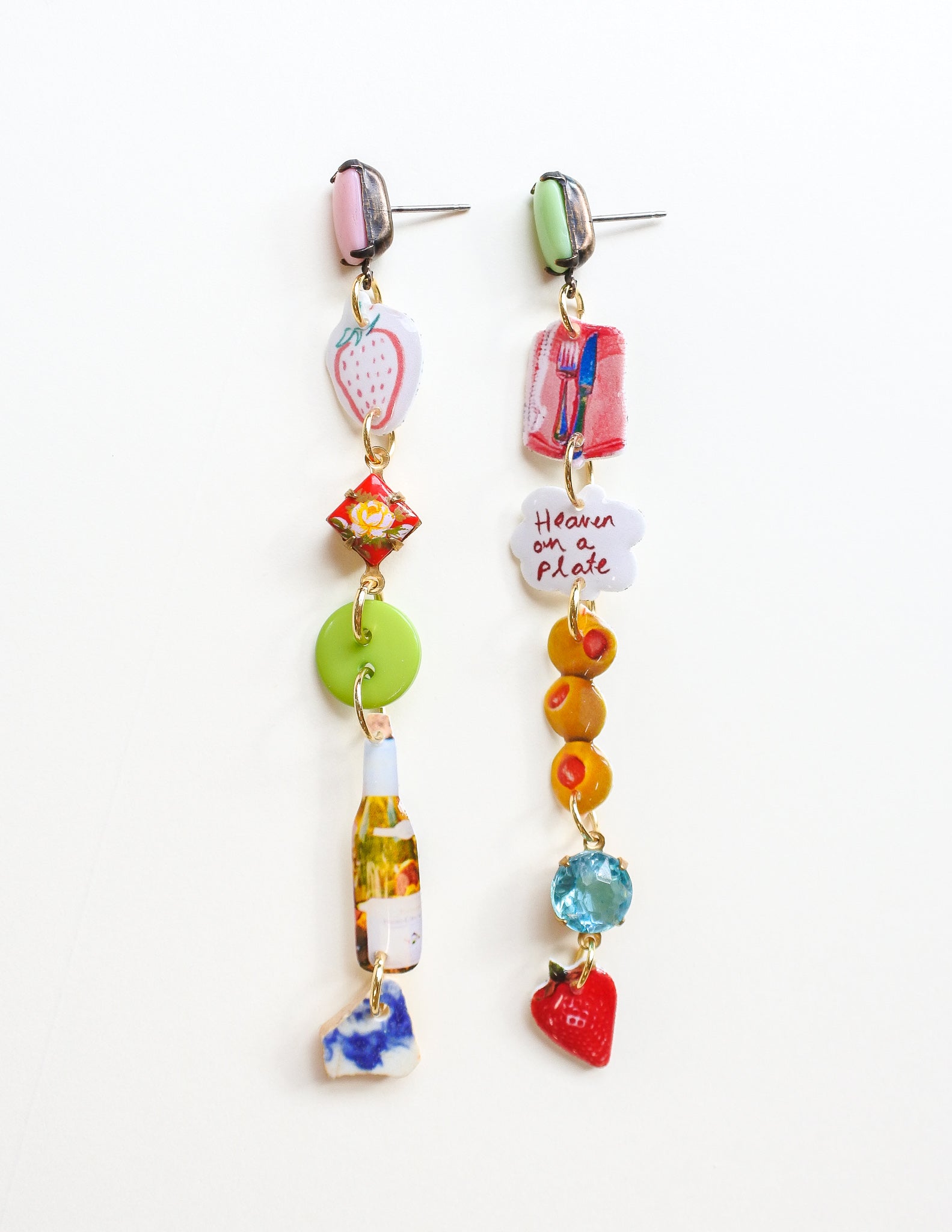 Strawberry Cheri Dangle Set
