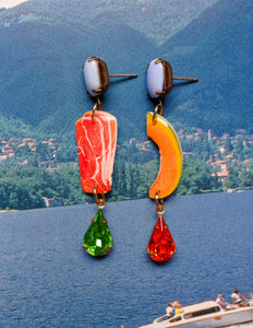 Prosciutto & Melon Dangle Set