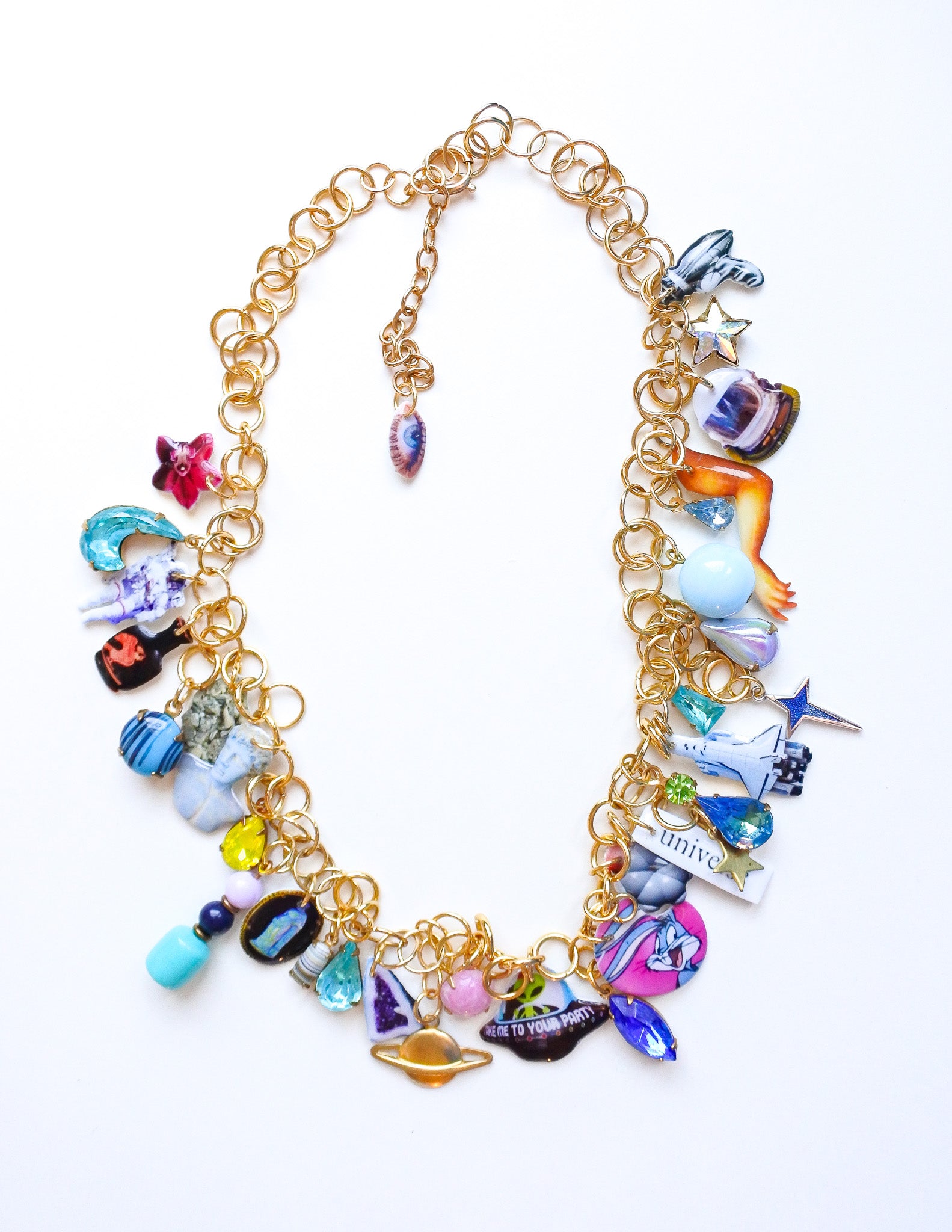 Space Junk Charmie Necklace