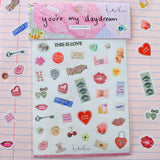 you're my daydream picto-stickers