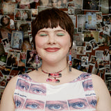 1/1 pink gaze choker - fashion show