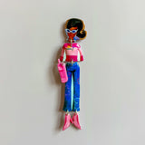 paper doll magnet - pick your picto-charms™