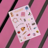 charmed sticker sheet