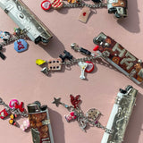 1/1 the world is my oyster + pearls lighter - yard sale x hv