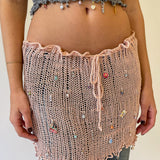 1/1 crochet charmed skirt