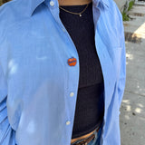 knicks lapel pin
