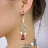 1/1 stained glass dangles - poppy langridge x hv