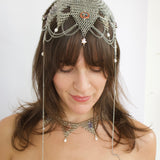 1/1 lady knight headpiece - poppy langridge x hv