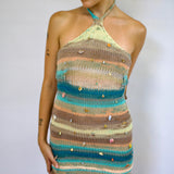 1/1 making waves dress - hv x melissa knits