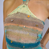 1/1 making waves dress - hv x melissa knits