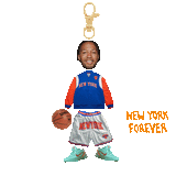 new york forever keychain - pick your picto-charms™