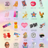 happy pride dangle set ♡ pick & mix picto-charms™