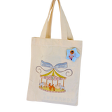 mini journal tote bag