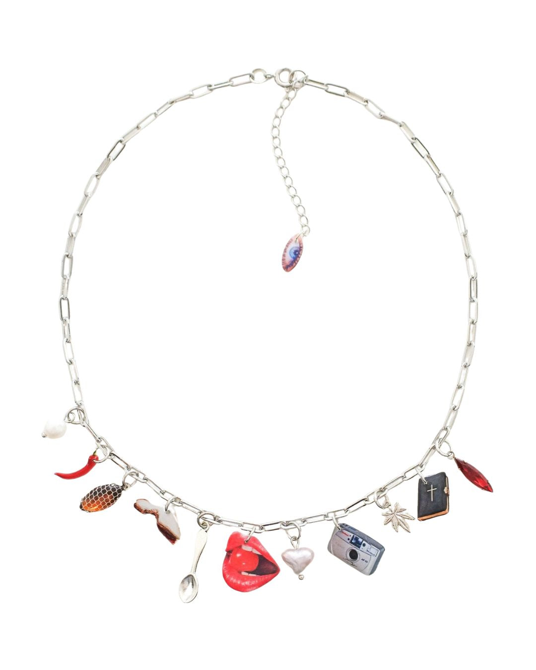 【関税＆送料込み】ChloAC Charms Necklace Chloé The Chloé Charms Necklace in Vintage gold | Chloé US